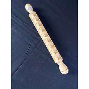 Authentic Ravioli Roller Pin 18.5"longX 2"diameter